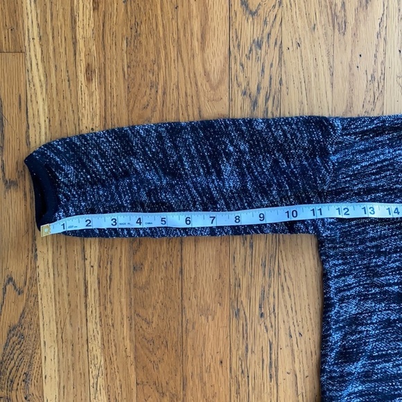 Madewell Marble Black/White Pullover Sweater Size xs - Picture 11 of 12